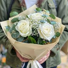 Букет цветов из:  Розы #REPLACE_PRED# Подушкино